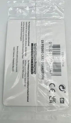 Pokemon Card - Duraludon GameStop Stamped Promo SWSH028 Sealed Promo - Image 2