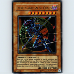 Yugioh Dark Magician of Chaos DR2-EN066 Unlimited Ultra Rare Holo - DMG-HP 💎 - Image 1