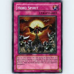 Yugioh Hero Spirit DPK-ENSE3 Limited Edition Secret Rare Holo - VLP-NM 💎 - Image 1