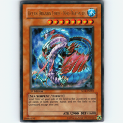Yugioh Ocean Dragon Lord - Neo-Daedalus SD4-EN001 1st Edition Ultra Rare - NM 💎 - Image 1