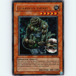 Yugioh Guardian Grarl DCR-007 Unlimited Ultra Rare Holo - LP-NM 💎 - Image 1