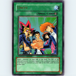 Yugioh Unity JUMP-EN006 Limited Edition Magazine Promo Ultra Rare Holo - MP 💎 - Image 1