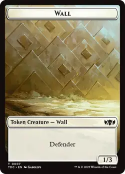 4x Wall/Spider Token, Tarkir Dragonstorm Tokens, MTG, 4 pack, Magic - Image 1