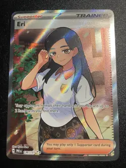 Eri 136/131 Prismatic Evolutions Holo Ultra Rare NM Pokemon Card 2025 - Image 1