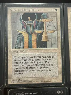 Vintage FBB MTG Lot Of 10 Foreign Cards Demonic Tutor, Balance & More! Magic - Image 2