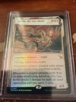 Aurelia, the Law Above Showcase Foil 0357 - Murders at Karlov Manor MtG Magic - Image 1