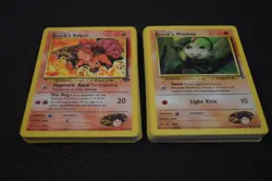 Pokemon Gym Card Lot - 36 Cards - Gym Heroes and Gym Challenge - Lightly Played - Image 1