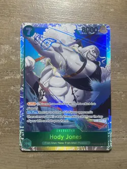 One Piece Card Game Hody Jones OP06-035 SR NM - Image 1