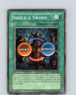 Yu-Gi-Oh TCG Shield & Sword SDJ-040 Unlimited Regular Common Card Played MP - Image 1