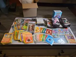 Pokemon Card Lot IR Ex Vintage Accessories Card Sleeves PSA Graded Modern - Image 1