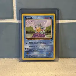 SQUIRTLE - #93/130 - Base Set 2 - Pokemon Card - LP - Non Holo - Vintage! LOOK! - Image 5