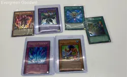 Set of 6 Yu-gi-oh Cards Aluber the Jester of Despia, Torrential Tribute - Image 1