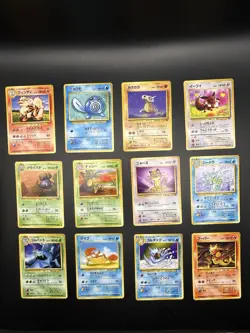 Vintage Japanese Pokemon (29 Cards) Jungle Fossil Revelation Rocket 1st Edition - Image 1