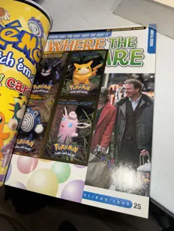 Holiday 1999 Toy Wishes Magazine W/ Pokemon Cards Insert Pikachu Wigglytuff Nice - Image 3