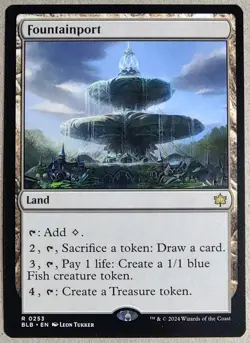 Fountainport - Bloomburrow (BLB) - Rare Regular -NM- Free Shipping - Image 1