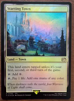 Starting Town #289 · FINAL FANTASY · Regular · Foil · Rare - Image 1