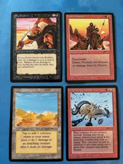MTG Arabian Nights Edition Lot! Erg Raiders and more! 1993 Vintage Magic! - Image 1