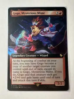 Gogo, Mysterious Mime (Foil Extended Art) Final Fantasy Magic The Gathering - Image 1