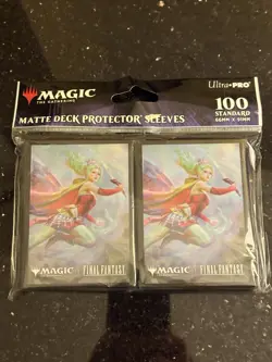 Final Fantasy - "Beyond Terra, Herald of Hope" Sleeves (100) New In Package - Image 1