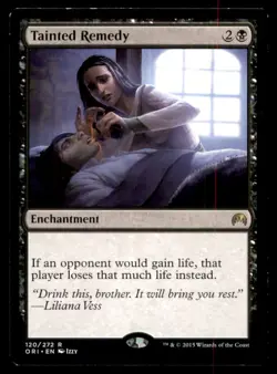 MTG Tainted Remedy LP Light Play Magic Origins [542] - Image 1