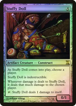 Time Spiral MTG Foil Stuffy Doll Magic - Image 1