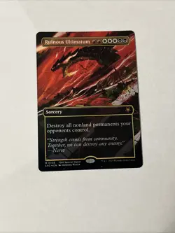 MTG Ruinous Ultimatum (Borderless) Special Guests (SPG) Foil #108 - Image 1