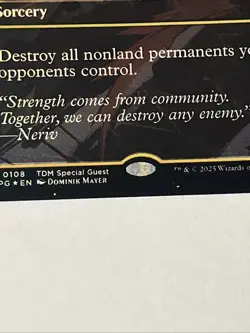 MTG Ruinous Ultimatum (Borderless) Special Guests (SPG) Foil #108 - Image 2