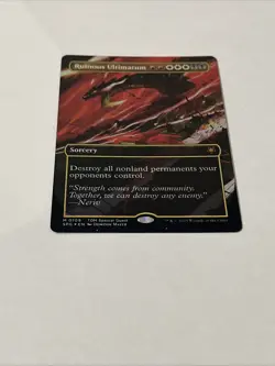 MTG Ruinous Ultimatum (Borderless) Special Guests (SPG) Foil #108 - Image 3