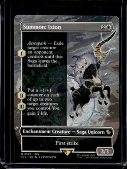 2025 Magic Final Fantasy Summon: Ixion Foil #0195 - Image 1