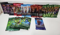 MTG lot 28 SEALED booster packs Magic the Gathering Zendikar Kaladesh Theros ++ - Image 2