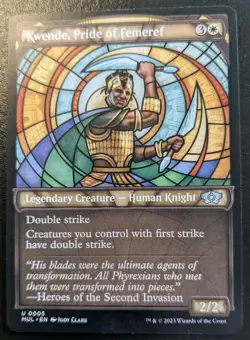 Kwende, Pride Of Femeref 0005 Uncommon Multiverse Legends Magic: The Gathering - Image 1