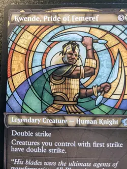 Kwende, Pride Of Femeref 0005 Uncommon Multiverse Legends Magic: The Gathering - Image 2