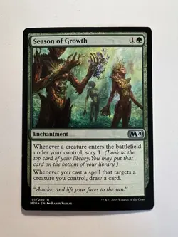 Season of Growth - MTG Core Set 2020 - NM - Image 1