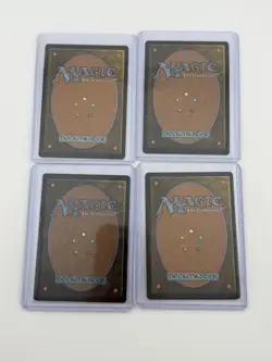 MTG LTR Lord of the Rings Mount Doom Scene Set the One Ring FOIL 448-451 - Image 2