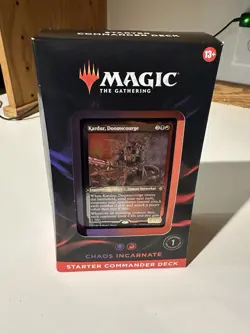 Magic The Gathering Commander Starter Deck Chaos Incarnate Sealed New - MTG - Image 1