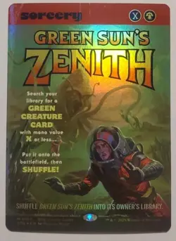 Green Sun's Zenith - (Showcase) Edge of Eternities Special Guests Foil - 0127 - Image 1
