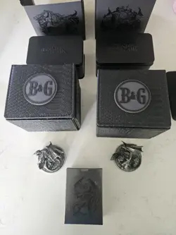 Here Be Dragons Secret Lair Deck Box (Two) Sleeve (One) & Life Counter (Two) MTG - Image 1