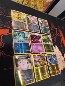 mid era Pokemon lot of 9 Cards Mixed Condition See Pictures ((Lot #1)) - Image 3