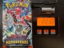Pokemon Twilight Masquerade Booster Pack Sealed 22.30g 3.69mm - Image 1
