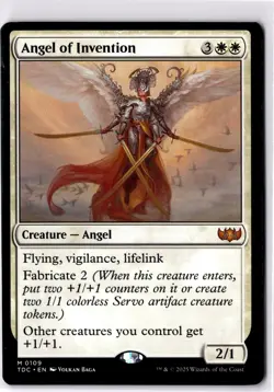 Angel Of Invention NM/M* Tarkir: Dragonstorm ENGLISH 0109 mtg -UnltdCards - Image 1
