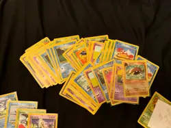 250+ Vintage Bulk Pokemon Cards- Base Set, Jungle, Fossil, Neo, Rocket, Base 2 - Image 4