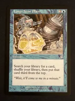 1x Long-Term Plans (38) Scourge LP MTG Magic the Gathering x1 MKE - Image 1