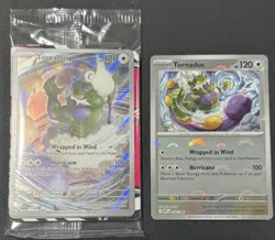 Tornadus 210 Pokemon White Flare Black Star Promo Card + Poke Ball SSP SP - Image 1