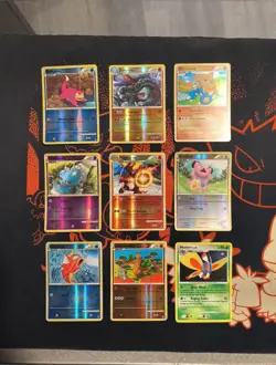 mid era Holo/Reverse Holo Pokemon Card lot of 9 Cards See Description(Lot #4) - Image 1