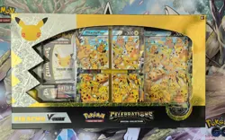 Pokemon Celebrations 25th Anniversary Pikachu V-union Premium Playmat Collection - Image 1
