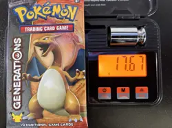 Pokemon Generations Booster Pack Sealed 17.67g 3.03mm - Image 1