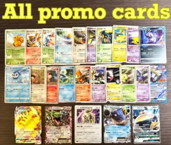 25 Japanese Pokemon Promo Cards Lot - All Promo - Played Condition - Image 1
