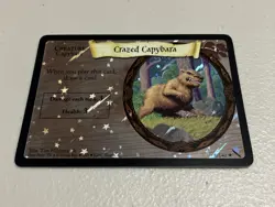 Harry Potter TCG Crazed Capybara 8/140 Chamber of Secrets Foil Holo Card Wizards - Image 1