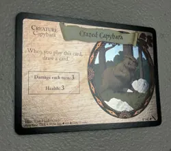 Harry Potter TCG Crazed Capybara 8/140 Chamber of Secrets Foil Holo Card Wizards - Image 4