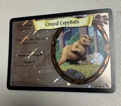 Harry Potter TCG Crazed Capybara 8/140 Chamber of Secrets Foil Holo Card Wizards - Image 5